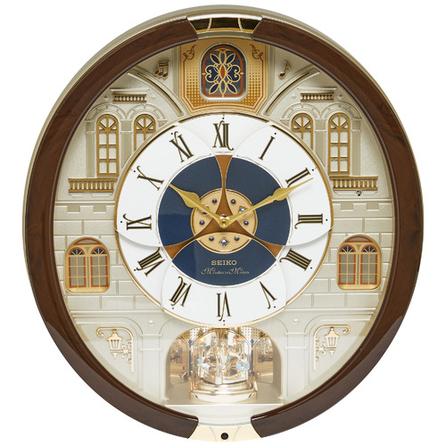 Seiko Amargo Musical Wall Clock Temple Webster